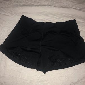 Black lululemon shorts
